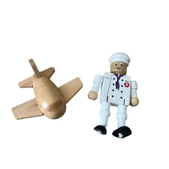 NWT Chef Wood Toys Pretend Toddler Learning #1614 - Picture 4 of 7